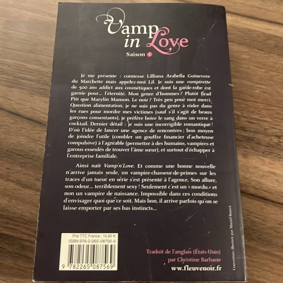 Vamp in Love 1-3, livres en français, books in french - Picture 3 of 10